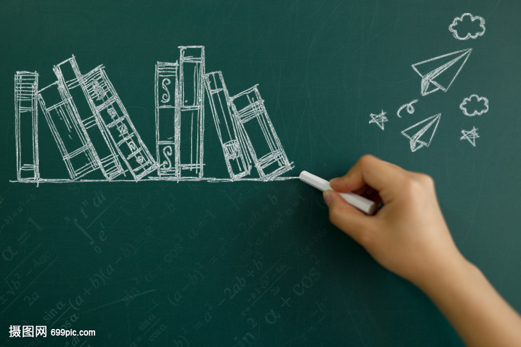 創意教育黑板畫